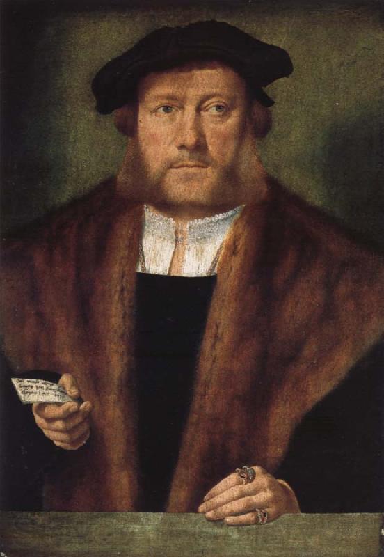 Barthel Bruyn the Elder Portrait of a Gentleman
